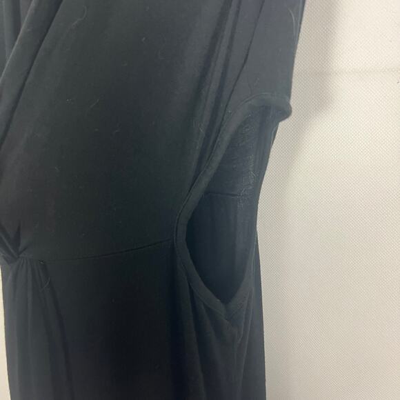 Enough About Me... Black Maxi Sleeveless Dress Size XS/S - Picture 5 of 14